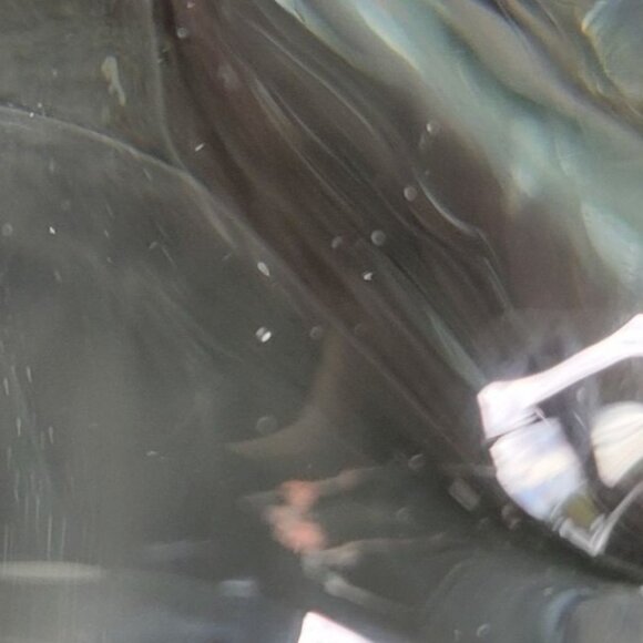 Vintage Heavy Clear Glass Rabbit Figurines Paperweights Bookends Set of 2 - Picture 8 of 8